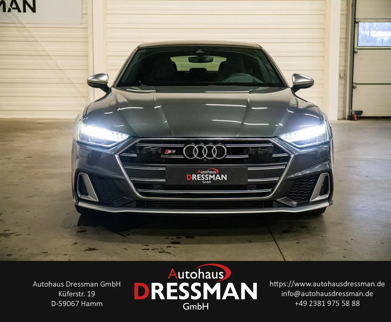 Audi S7 SPORTBACK ACC HuD PANO LASER 360° LUFT B&O Grau - 2