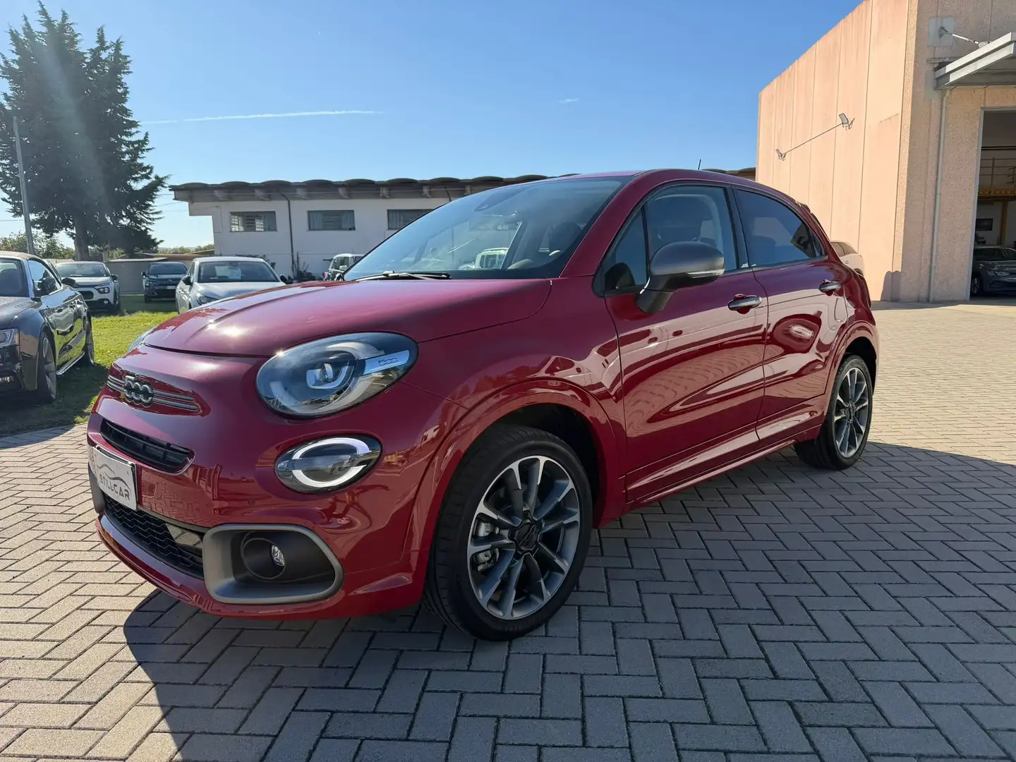 Fiat 500X 500X 2022 1.5 t4 hybrid Sport 130cv dct Rouge - 1