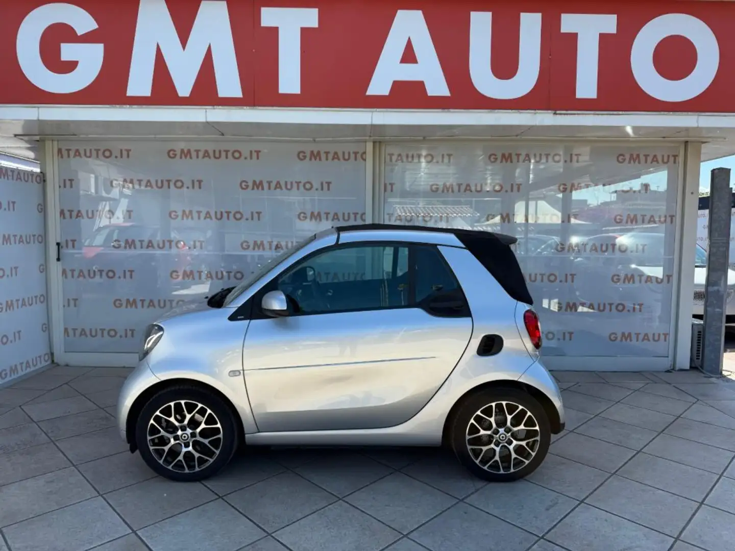 smart forTwo 0.9 90CV TURBO CABRIO PASSION CERCHI 16" EQ Ezüst - 2