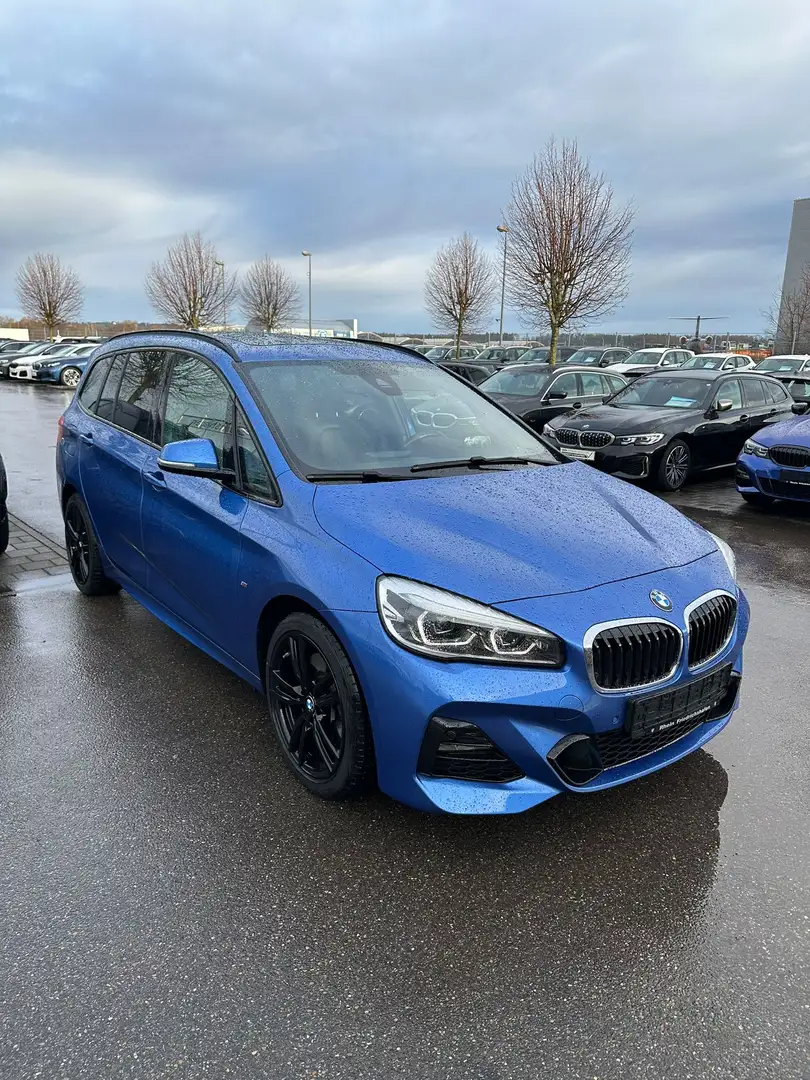 BMW 220 220d Gran Tourer xDrive Aut. M Sport Bleu - 1