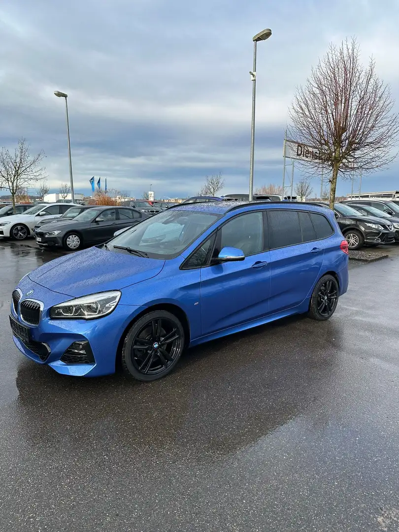 BMW 220 220d Gran Tourer xDrive Aut. M Sport Bleu - 2