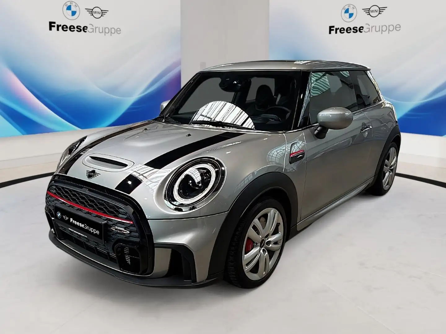 MINI John Cooper Works 3-Türer HEAD-UP PANO RFK HIFI Silber - 1