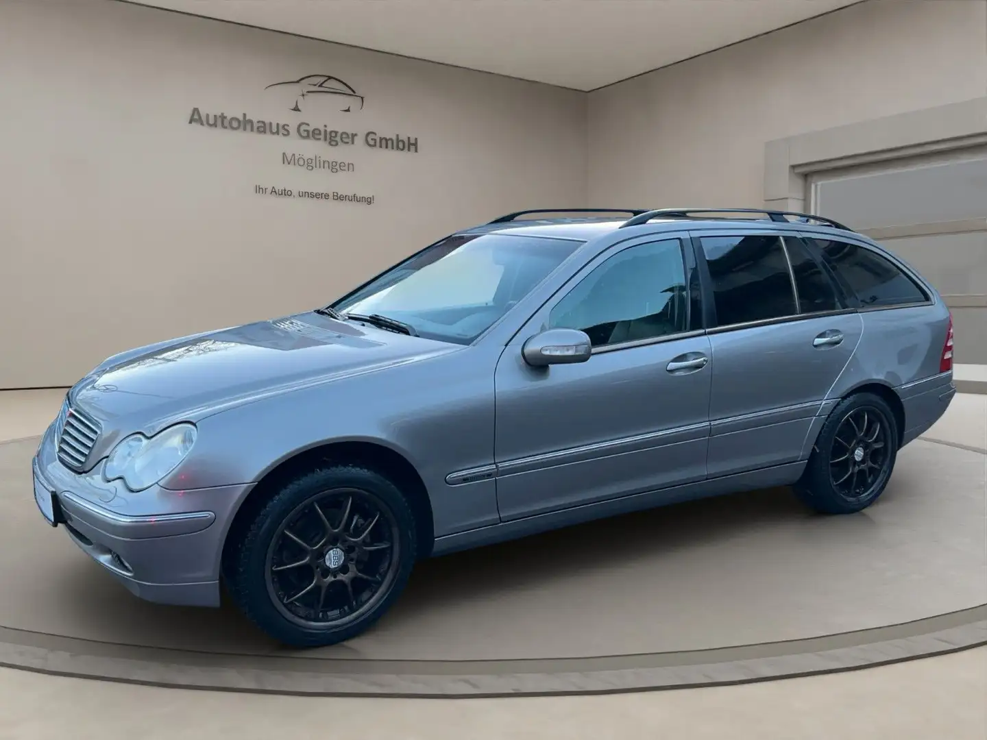 Mercedes-Benz C 180 *XENON*KLIMA*AHK*VOLLLEDER*TOUCHSCREEN* Silber - 1