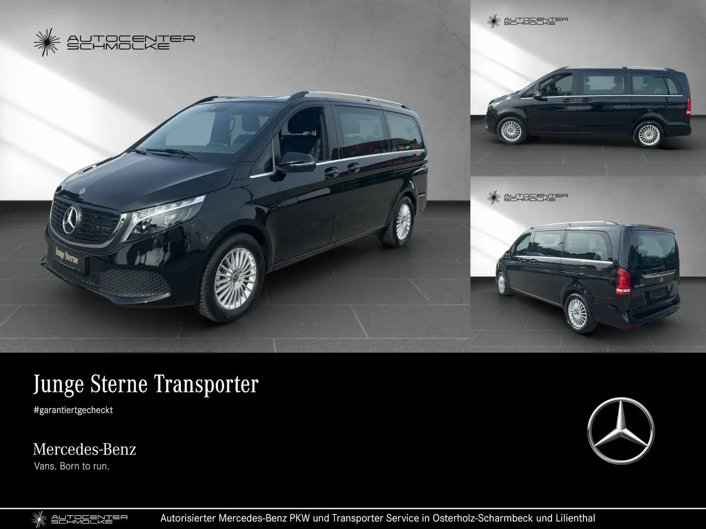 Mercedes-Benz EQV 300 EQV 300 AVANTGARDE L *7-Sitzer*LED*NAVI*360°* Noir - 1