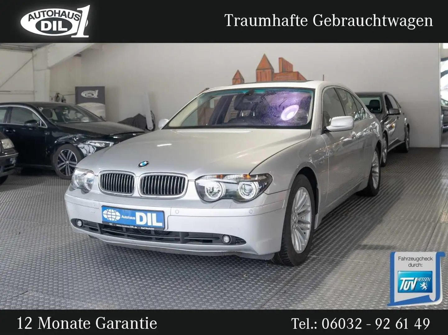 BMW 735 Metallic " 1 Hand " Silber - 2