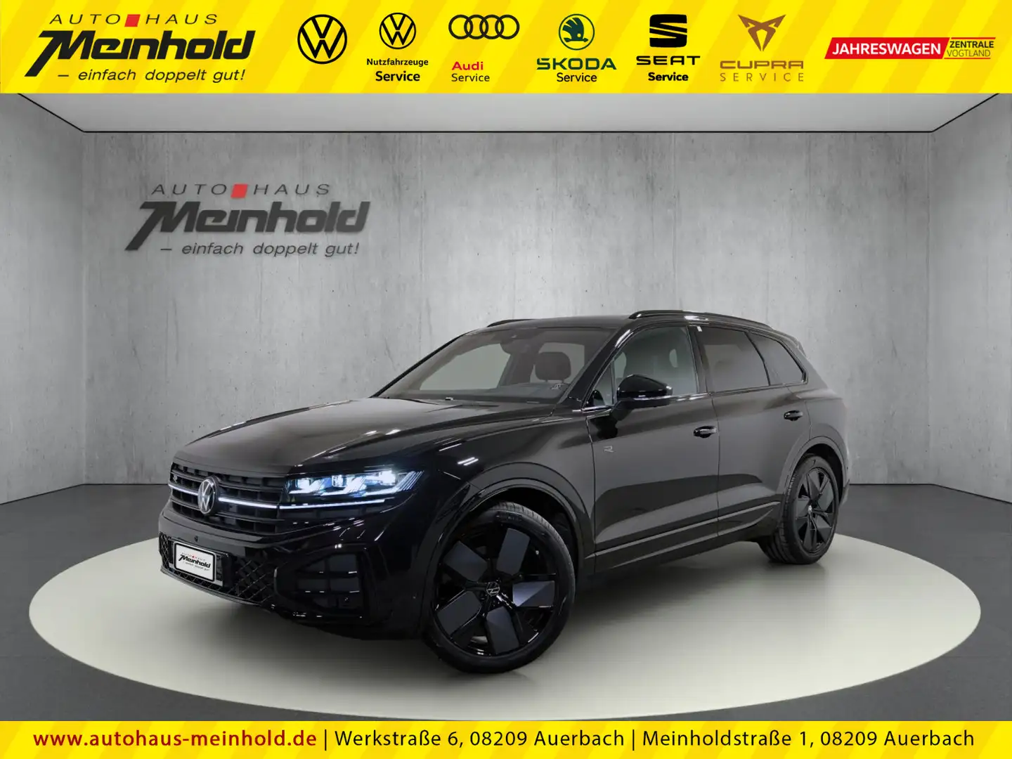 Volkswagen Touareg 3.0 TDI R-Line Black Style, Nachtsicht, Schwarz - 1