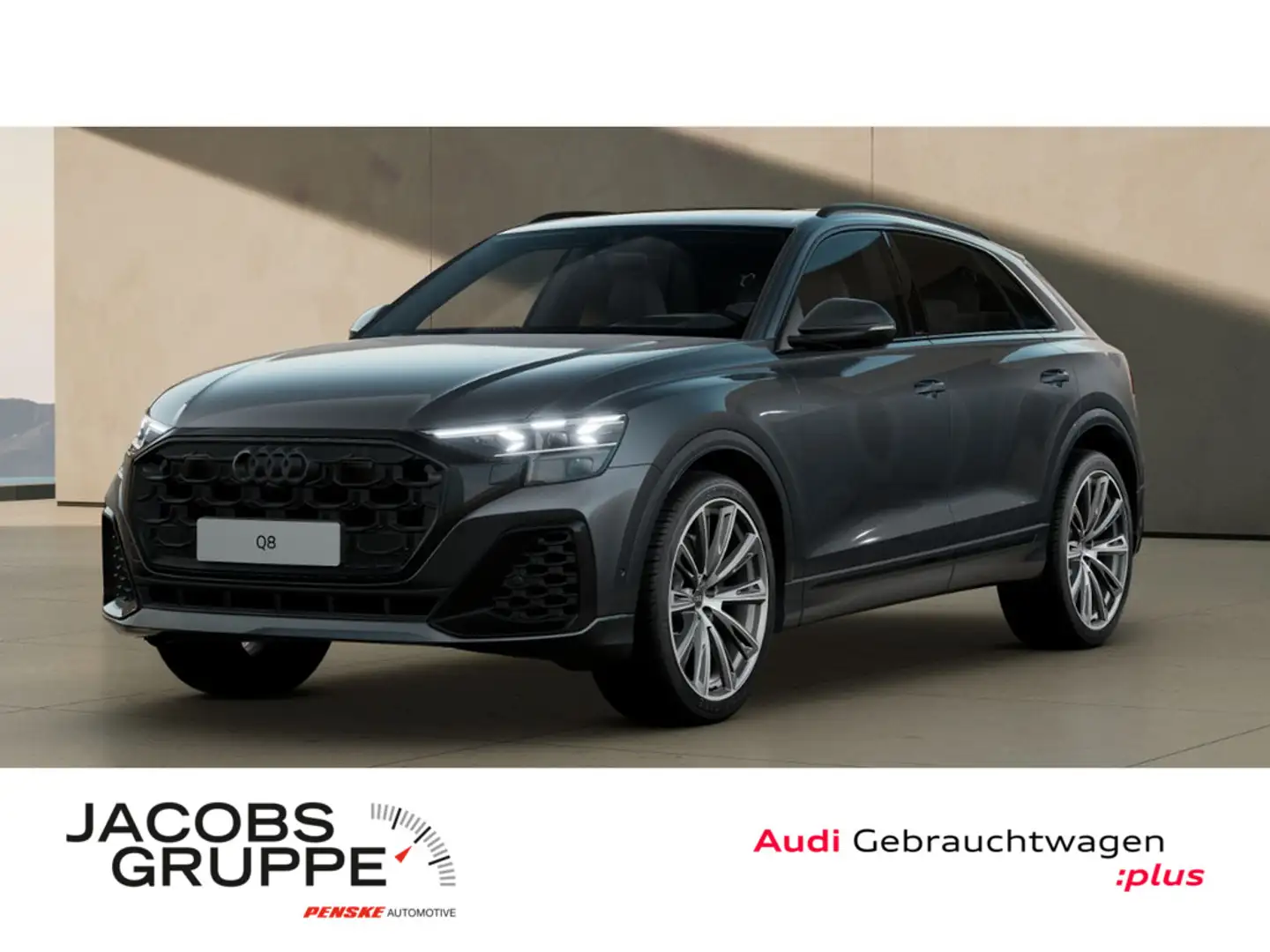 Audi Q8 55 TFSI quattro S-LIne B&O*Matrix*TopView * Grau - 1