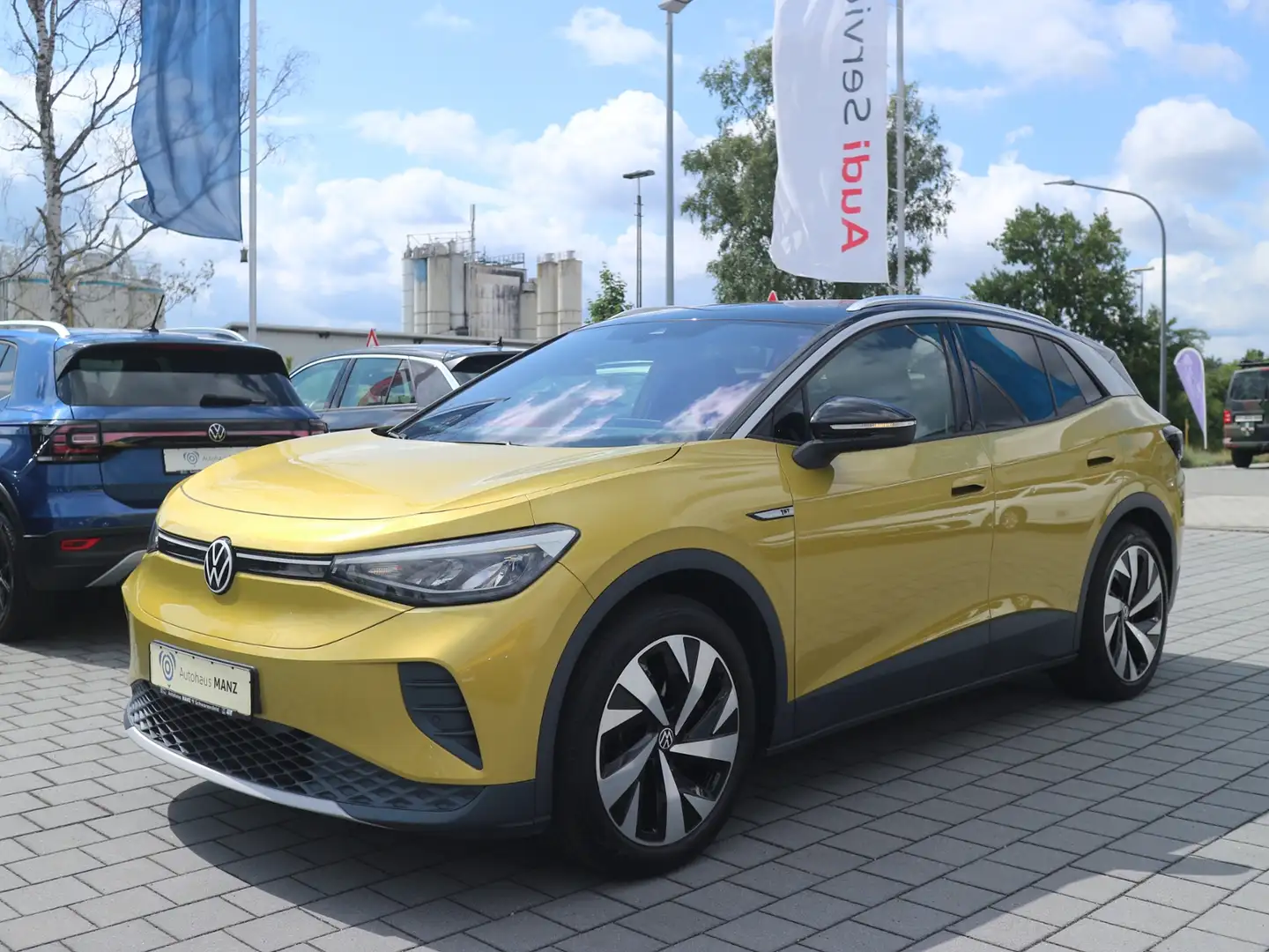 Volkswagen ID.4 Pro Performance 150 kW First KLIMA LED NAVI ALU Jaune - 2