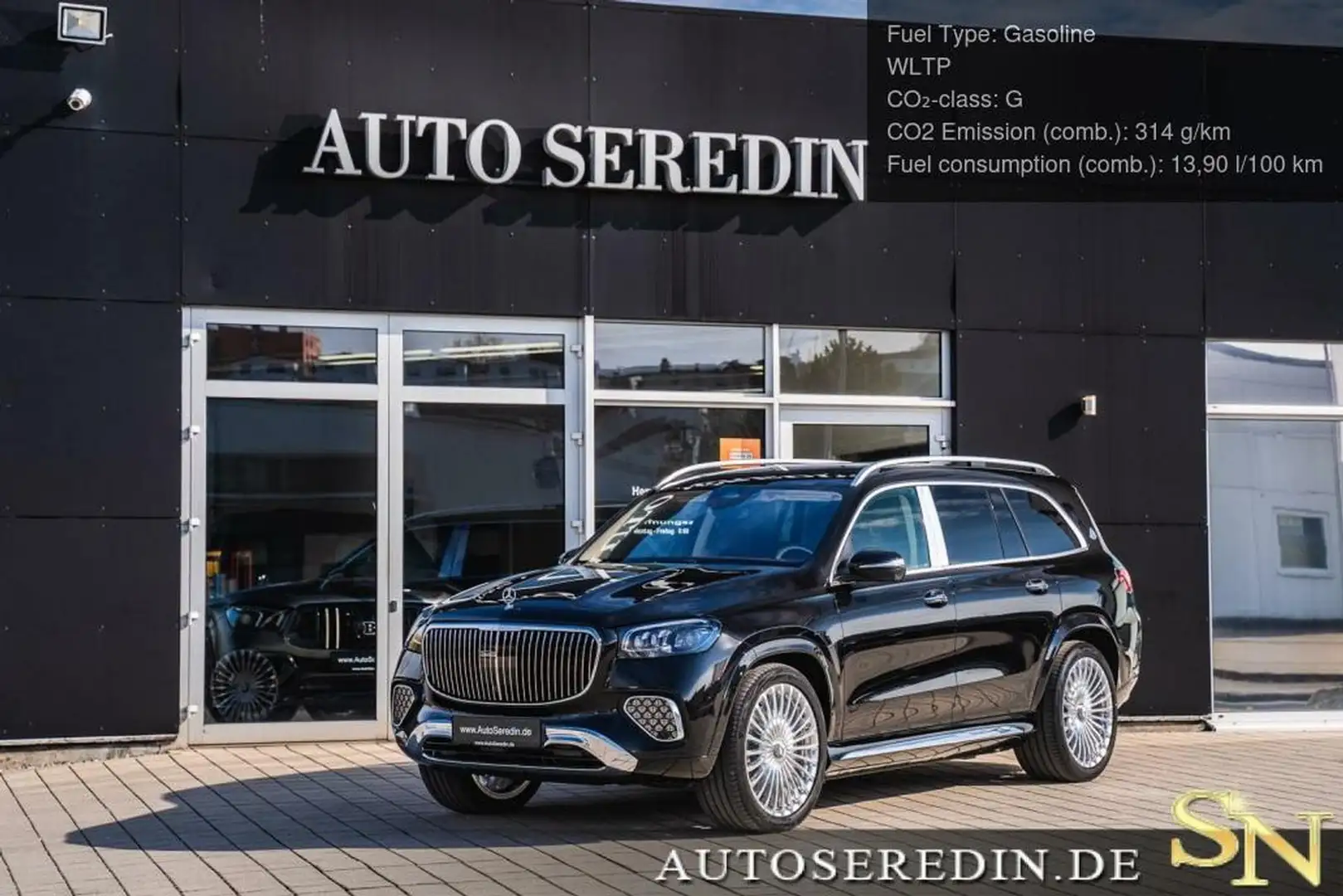 Mercedes-Benz GLS 600 Maybach GLS 600 FACELIFT PROD.25 + 4 SEATS + 3D Noir - 1