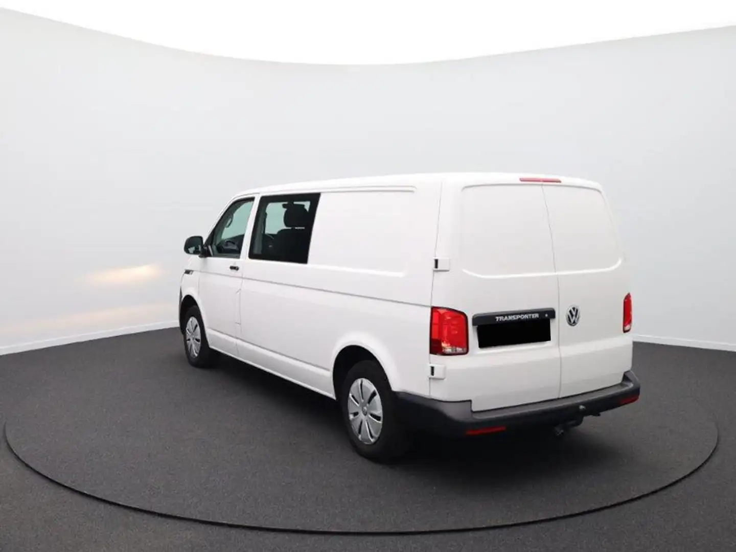 Volkswagen Transporter 6.1 DoKa L2 2.0 TDi 110PS 5-Sitzer AHK Klima PDC D Weiß - 2
