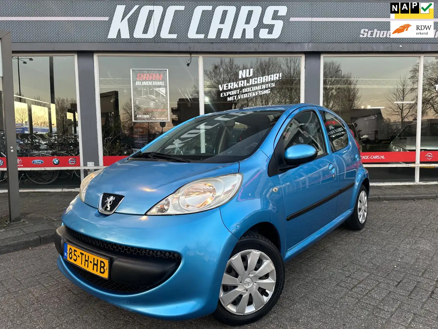 Peugeot 107 1.0-12V XS NIEUWE APK Blu/Azzurro - 1