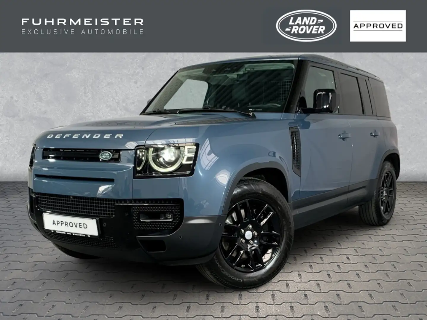 Land Rover Defender 110 Hard Top S D300 Mild-Hybrid Komfort-Paket Luft Modrá - 1