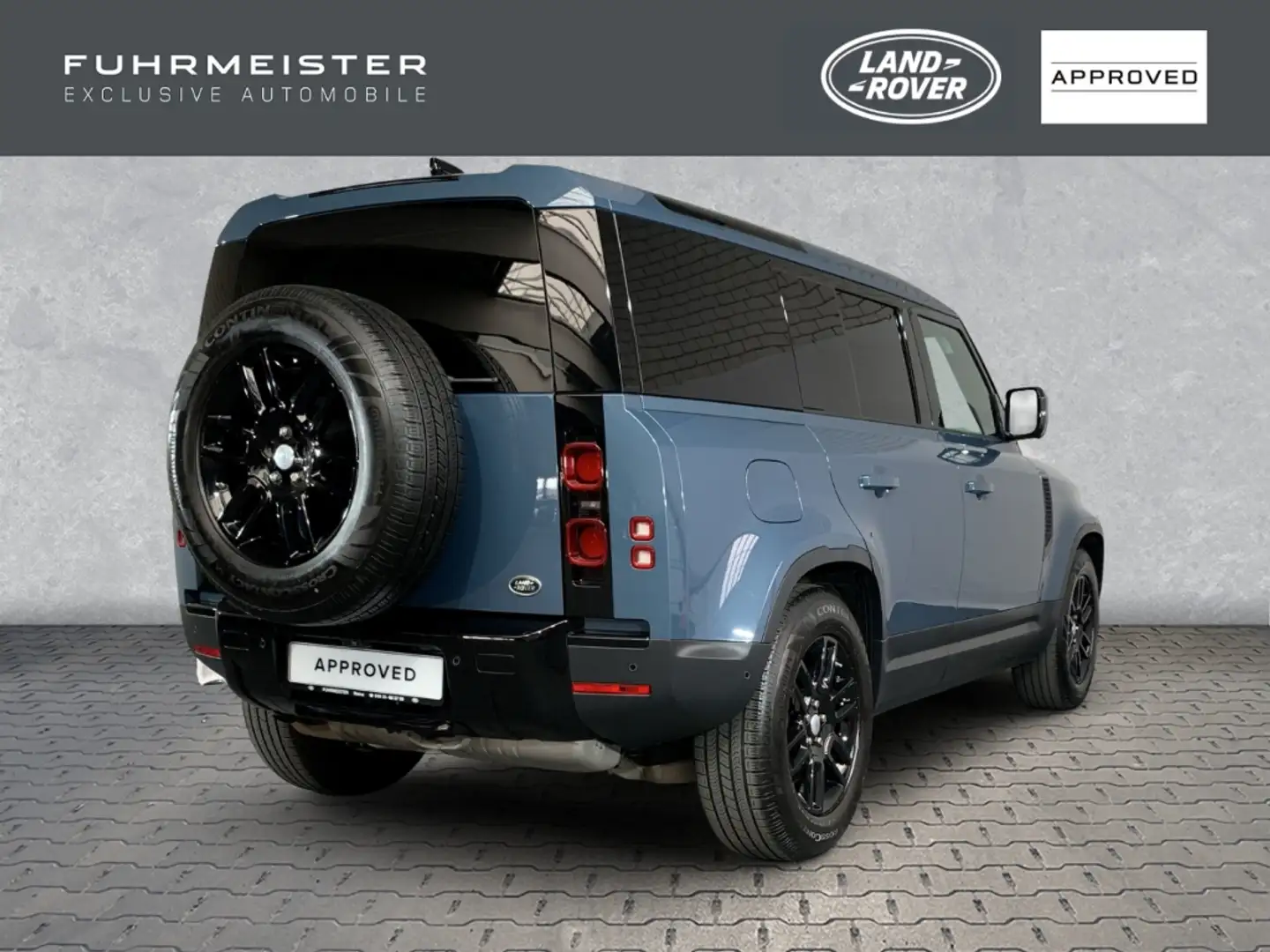 Land Rover Defender 110 Hard Top S D300 Mild-Hybrid Komfort-Paket Luft Modrá - 2