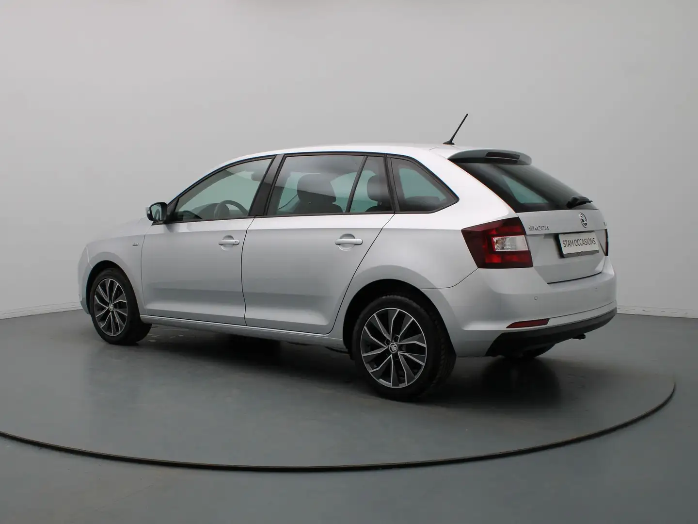 Skoda Rapid/Spaceback 100pk TSI Greentech Drive Cruise | Climate | Navi Grijs - 2