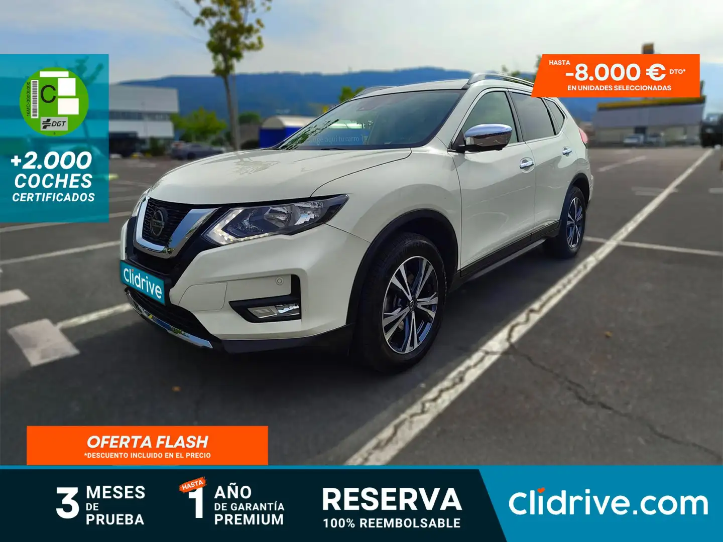 Nissan X-Trail 5P dCi 110 kW (150 CV) E6D N-CONNECTA Blanco - 1