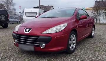 Peugeot 307 CC Cabrio – EZ 2006 – 1. Hand – Dach d