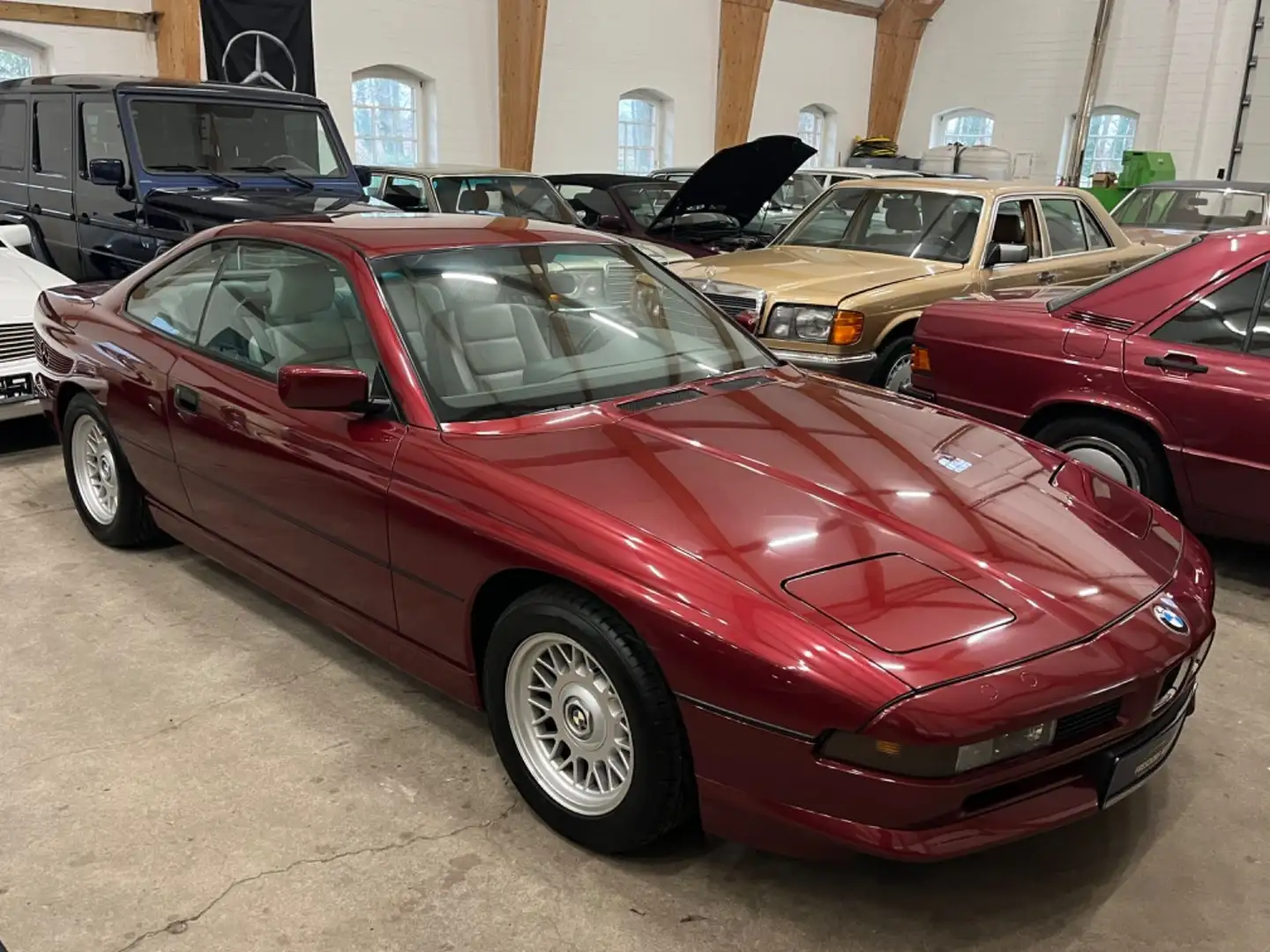 BMW 850 Ci E31 Automatik, Calypsorot, nur 122.000 Km - 1