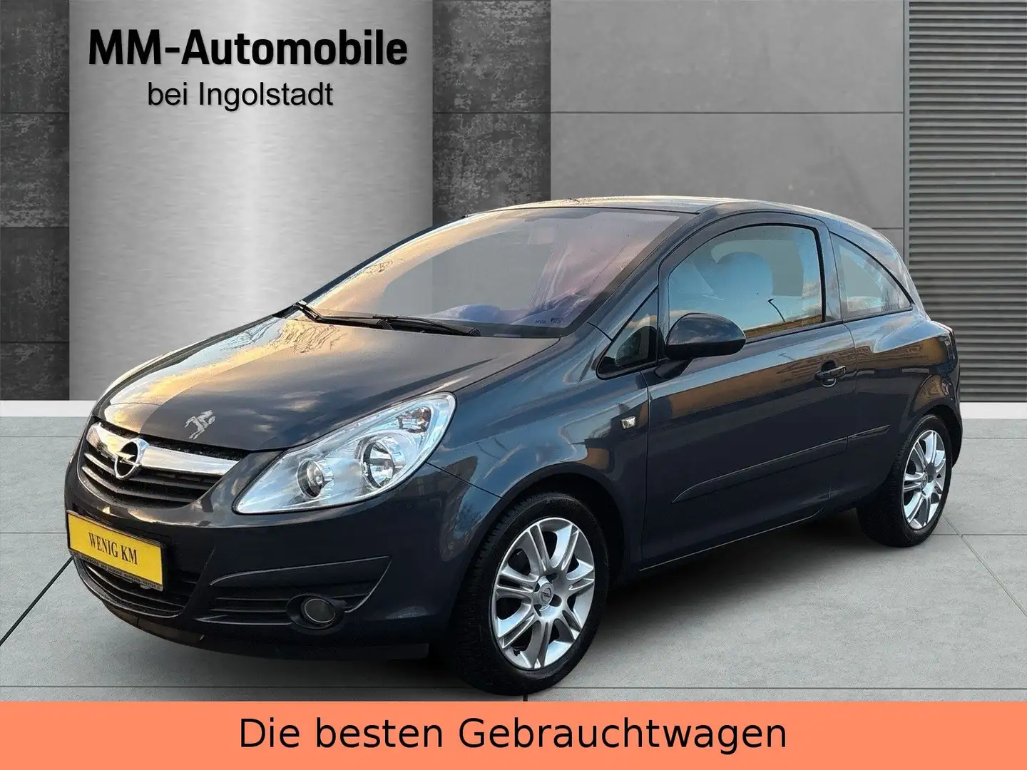 Opel Corsa D Edition-WENIG KM-8XBEREIFT-TOP ZUSTAND Grau - 1