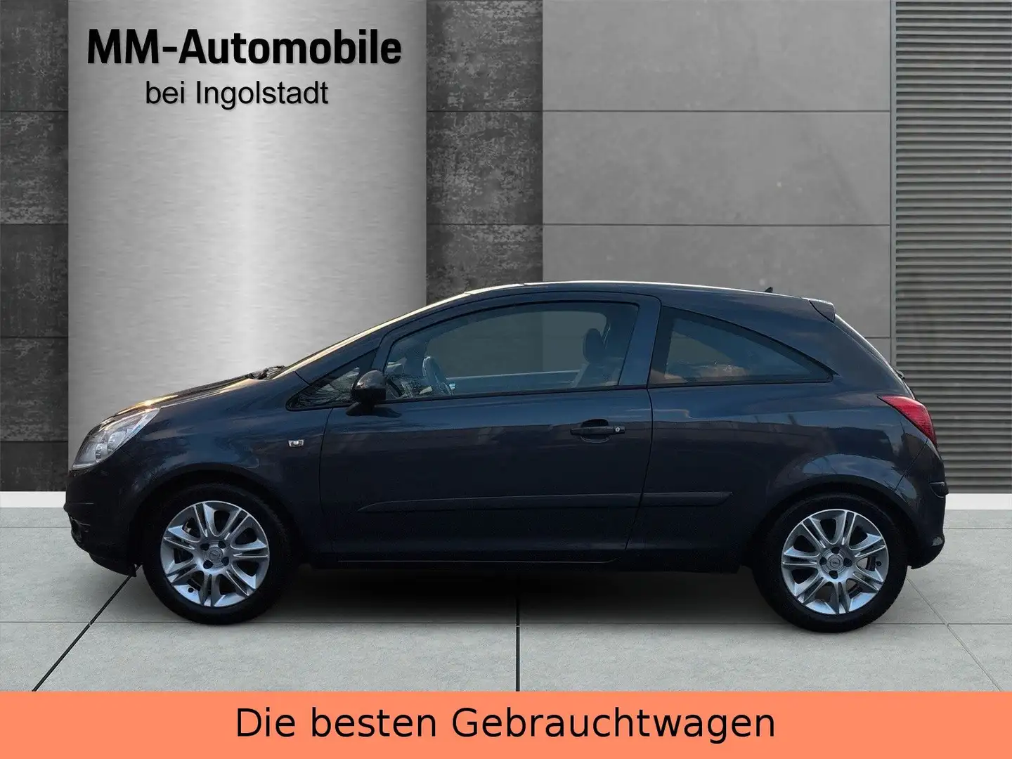 Opel Corsa D Edition-WENIG KM-8XBEREIFT-TOP ZUSTAND Grau - 2
