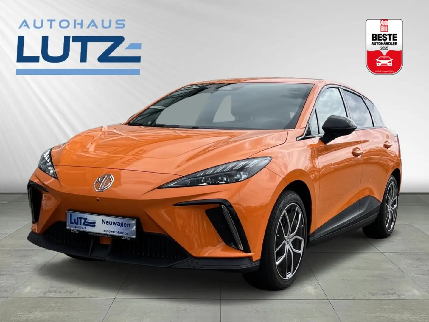 MG MG4 Luxury MY24 !! (Sofort Verfügbar!) 450 KM REICHWEI Orange - 1