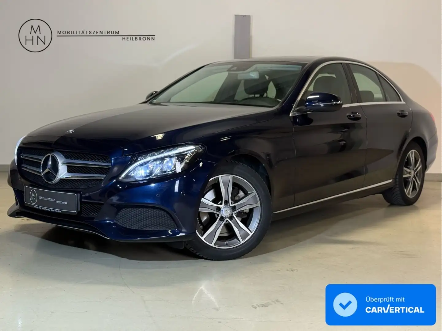 Mercedes-Benz C 200 Avantgarde SPUR*TOTW*AIRBALANCE*AMBI*SCHIE Blau - 1