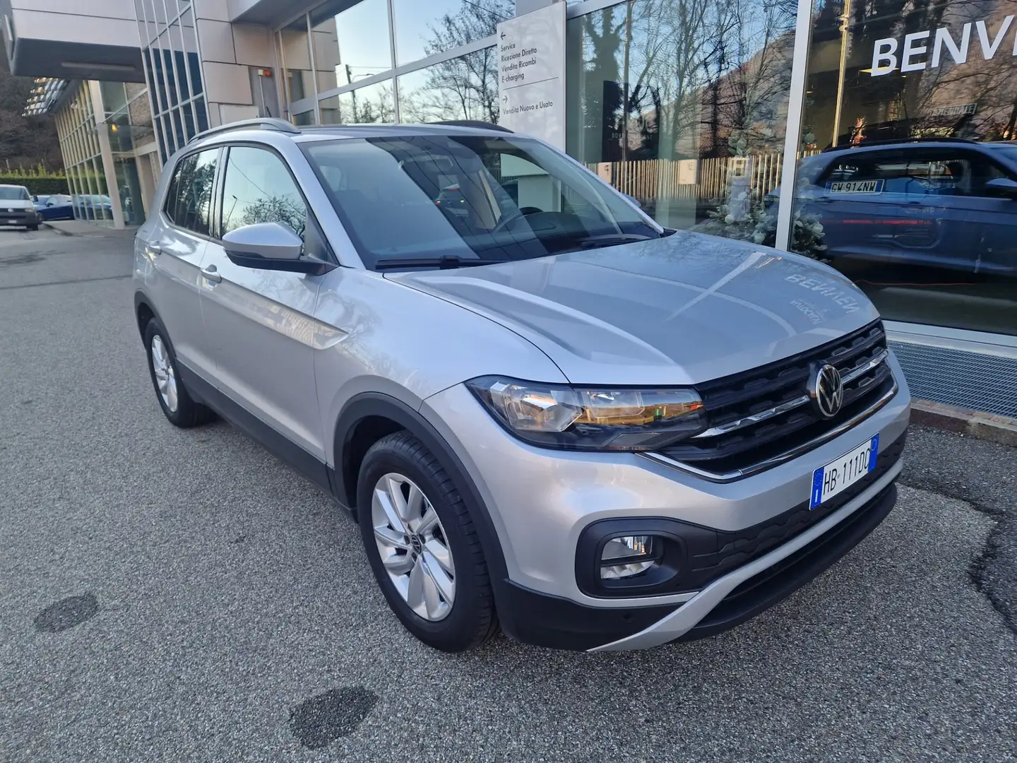 Volkswagen T-Cross T-Cross 1.0 TSI 110 CV Advanced Argent - 1
