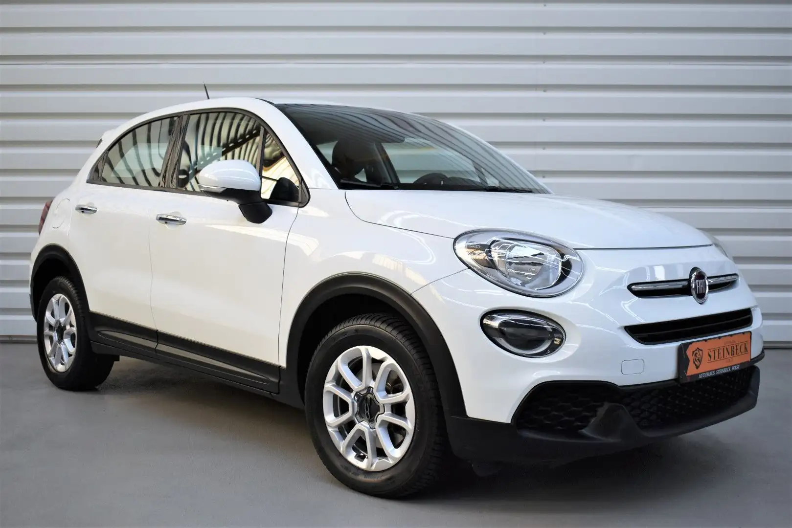 Fiat 500X Urban+Tempomat+AHK+PDC+42.400KM+ALU Bianco - 1