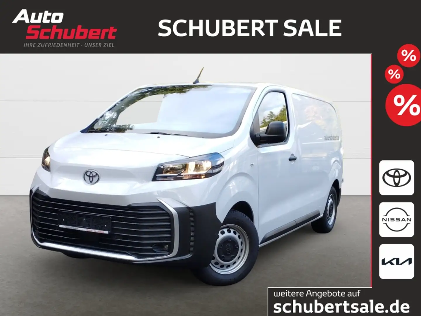 Toyota Proace 1,5 L1 Meister NAVI+DAB+TEMPOMAT+APPLECARPLAY+ And Bianco - 1