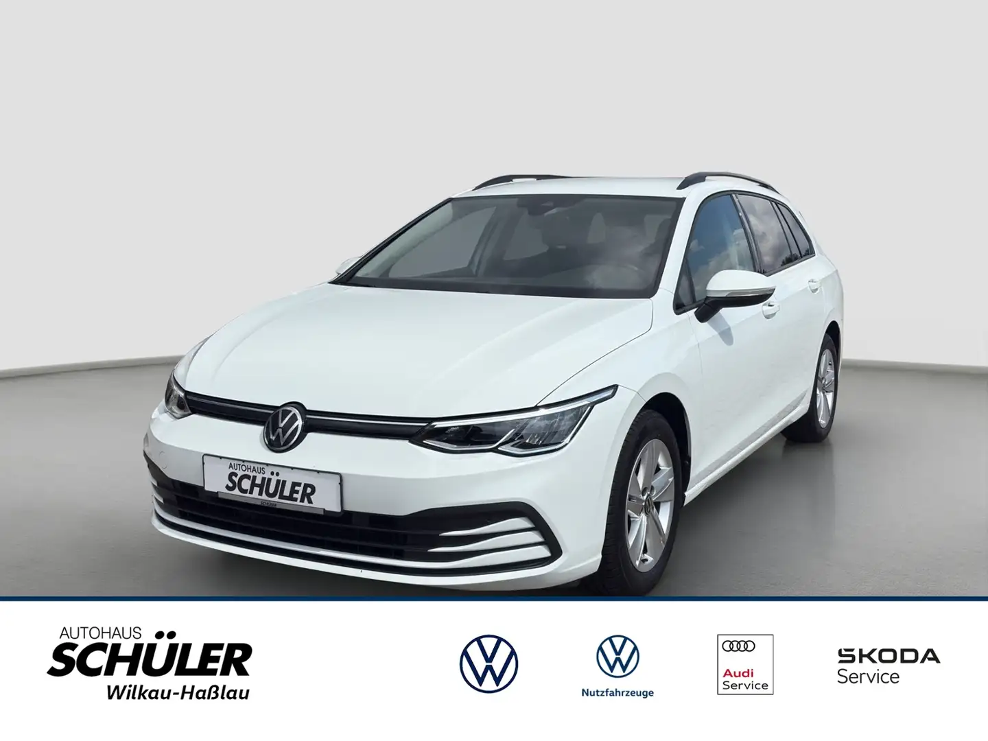 Volkswagen Golf Variant VIII Variant 1.0TSI*LIFE*LED*NAVI*L&S*EPH*MFL Weiß - 1