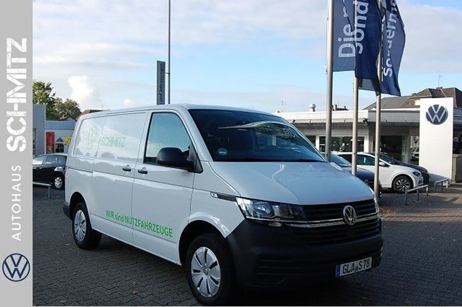 Volkswagen T6.1 Transporter Kasten GJR Klima Bluetooth Weiß - 1