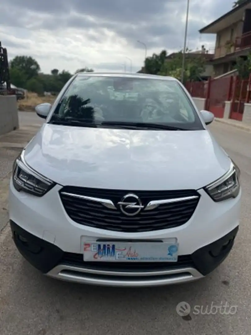 Opel Crossland X Opel Crossland Crossland X 1.5 ECOTEC D 102 CV Sta Weiß - 2
