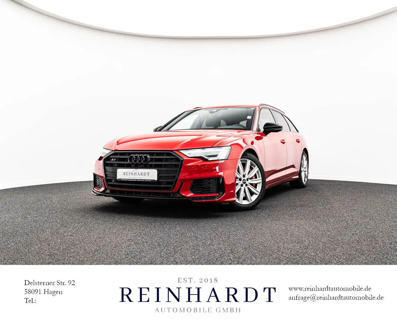 Audi S6 AVANT TDi BLACK MATRIX/19Z./SIDE/NAV+/KAMERA Roşu - 1