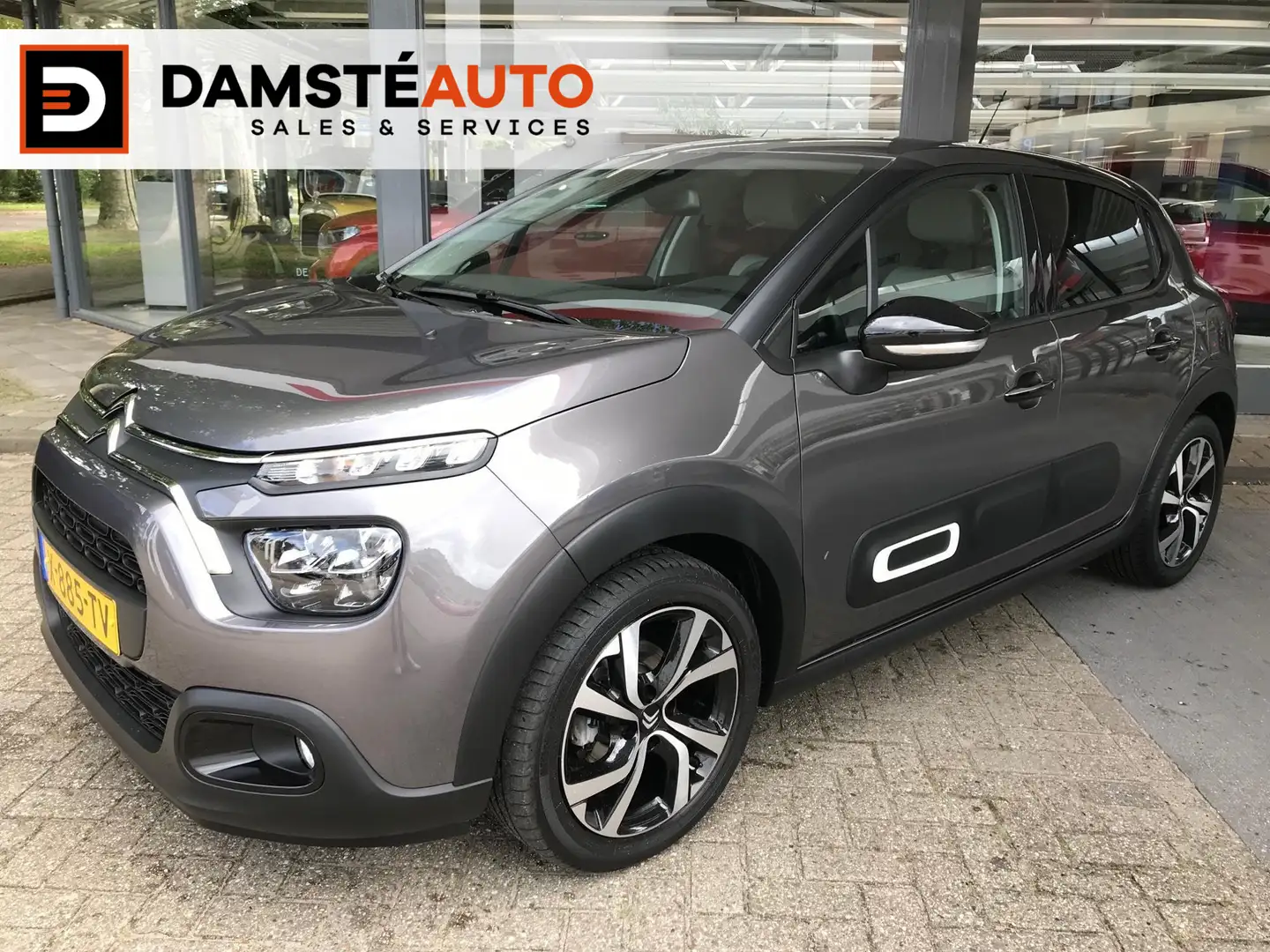 Citroen C3 1.2 Max 110pk EAT6 Automaat Grijs - 1