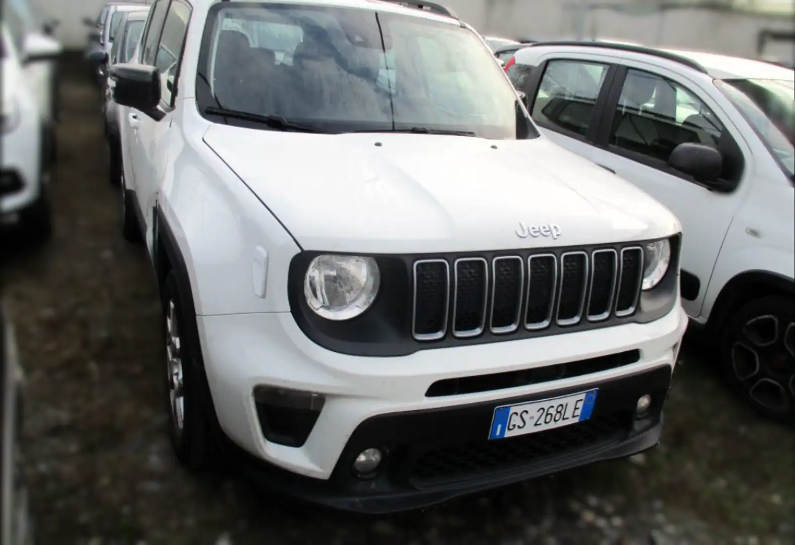 Jeep Renegade 1.5 turbo t4 mhev Limited 2wd 130cv DCT -  GS268LE Blanc - 2