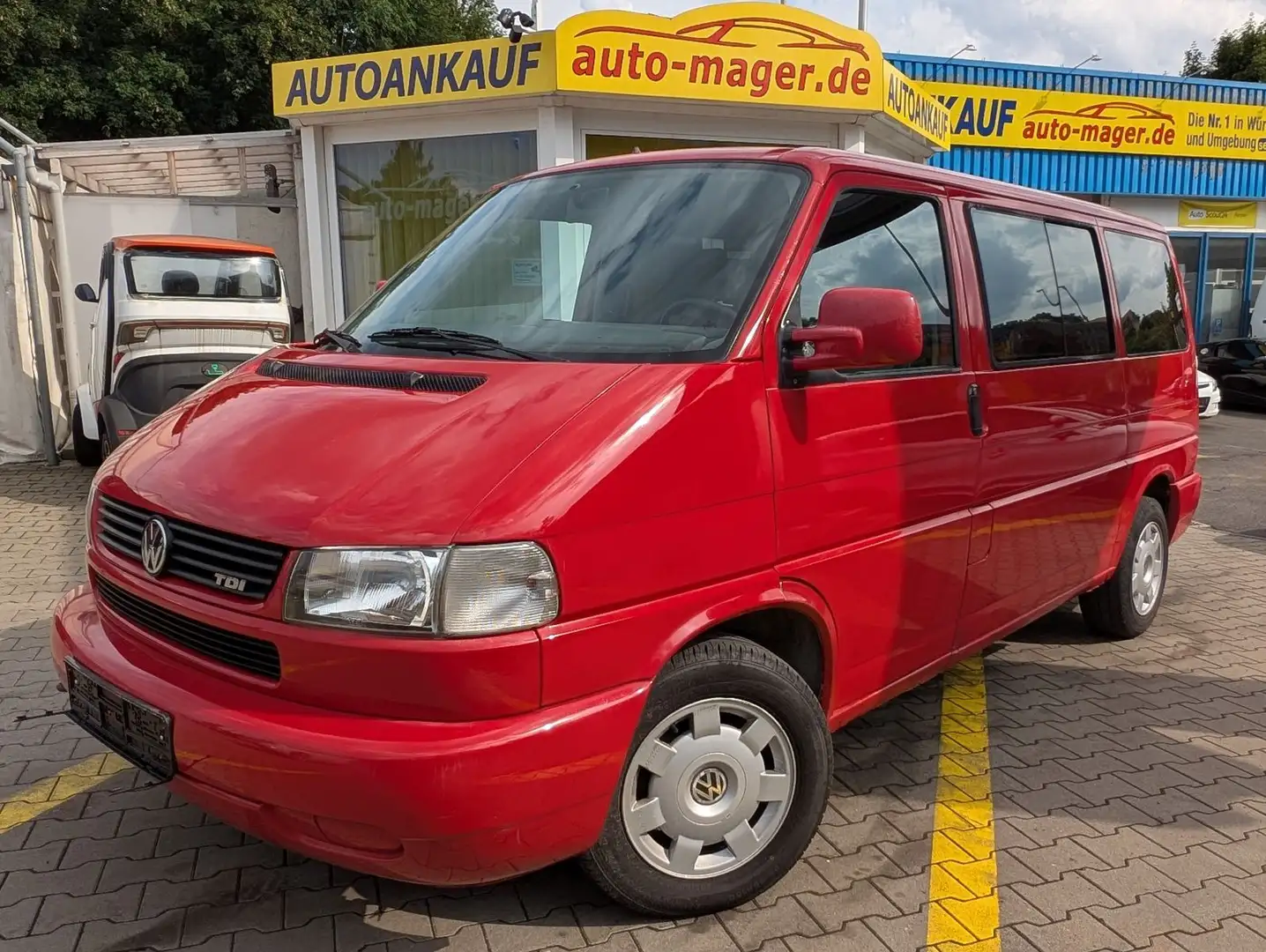 Volkswagen T4 Multivan *6-SI*AHK*Klima*Standheizung*TÜV9.26* Rouge - 1