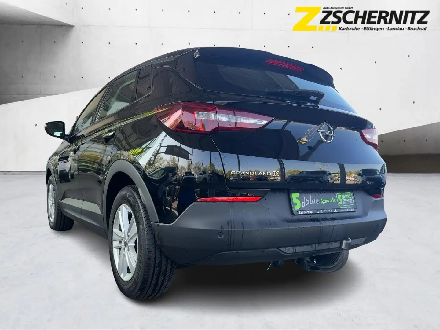Opel Grandland X 1.2 Turbo Edition FLA LM LED Navi AHK Schwarz - 2