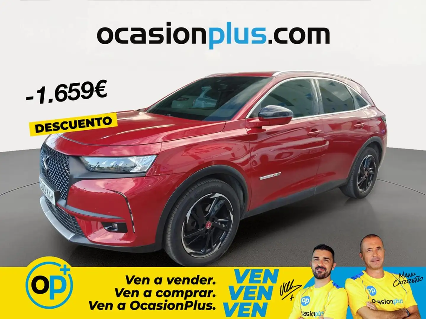 DS Automobiles DS 7 Crossback 1.6 PT. Performance Line Aut. 180 Rojo - 1