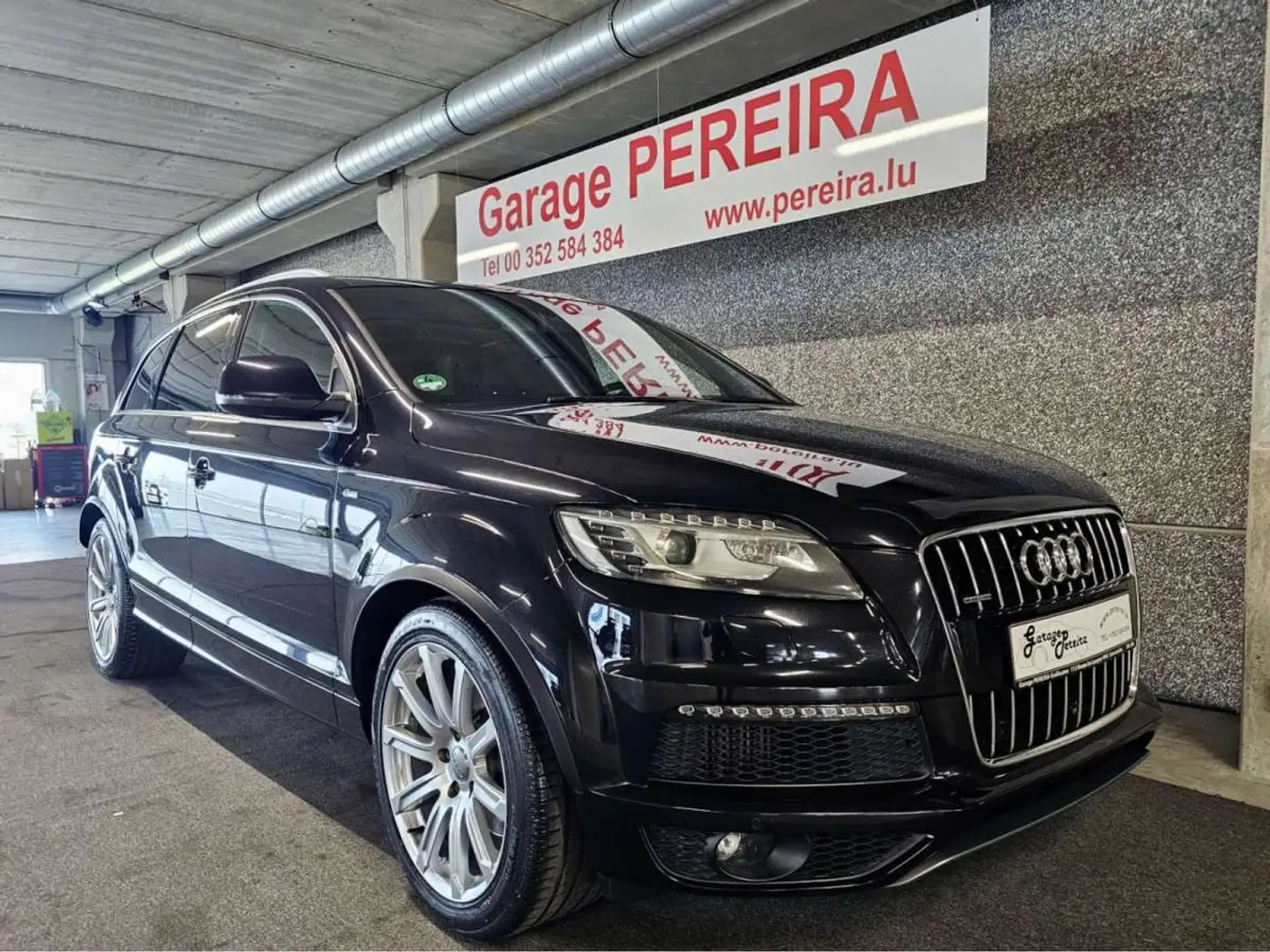 Audi Q7 3.0 TDI QUATTRO 3X S-LINE 7 SITZE BOSE CUIR NAVI Noir - 1