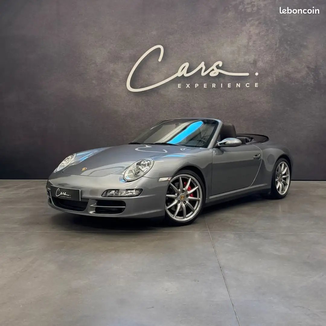Porsche 997 997 Phase 1 Carrera 4S Cabriolet 3.8 355 cv – IMMAT FRANCE GPS FULL CUIR 25K d’OPTIONS - Gris - 1