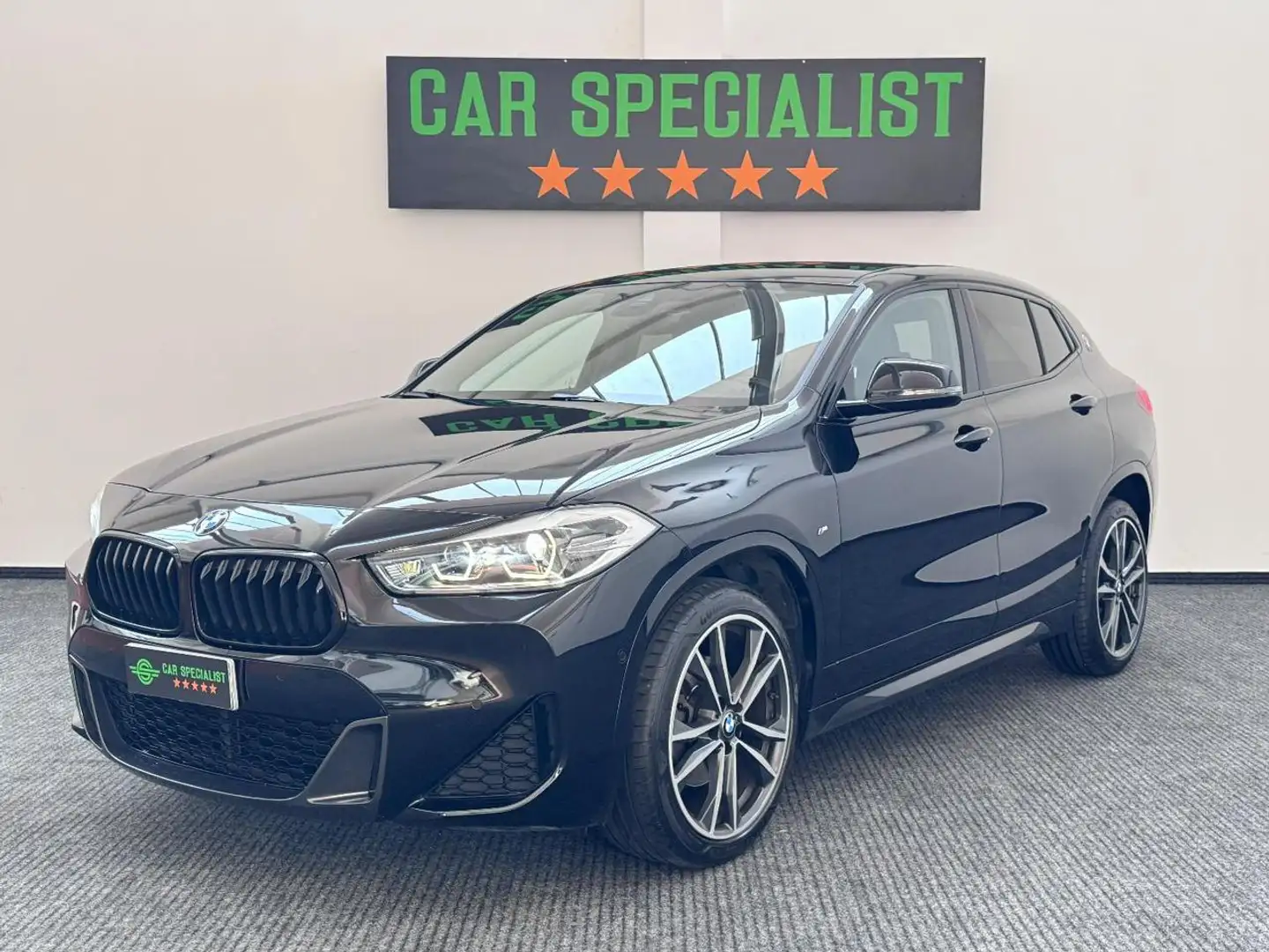 BMW X2 sDrive18d Msport RETROCAMERA|TAGLIANDI.BMW|18' Schwarz - 1