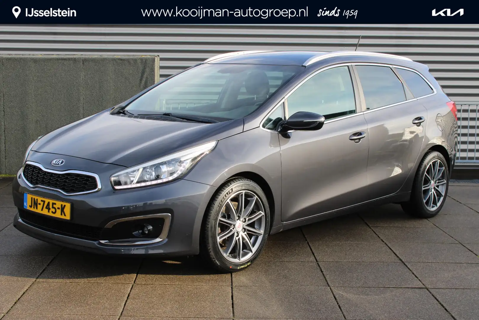 Kia Ceed SW / cee'd SW Sportswagon 1.6 GDI DynamicLine Navigatie / Trekha Gris - 1
