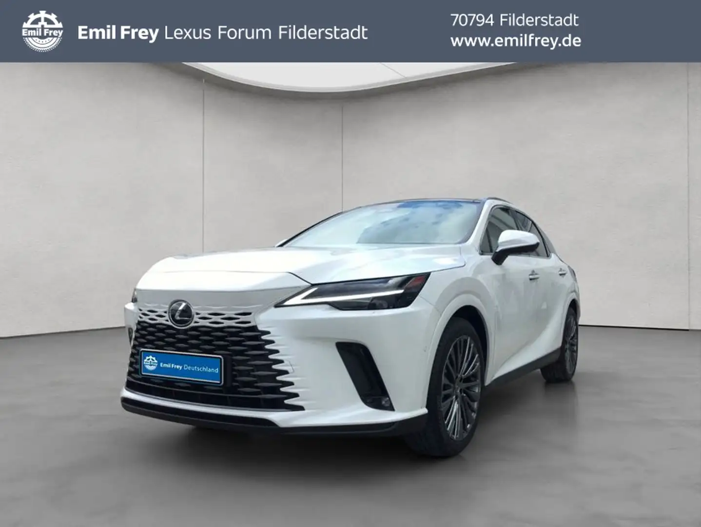 Lexus RX 350h h Luxury Line + Panoramadach Alle Extr. Mo Blanc - 1