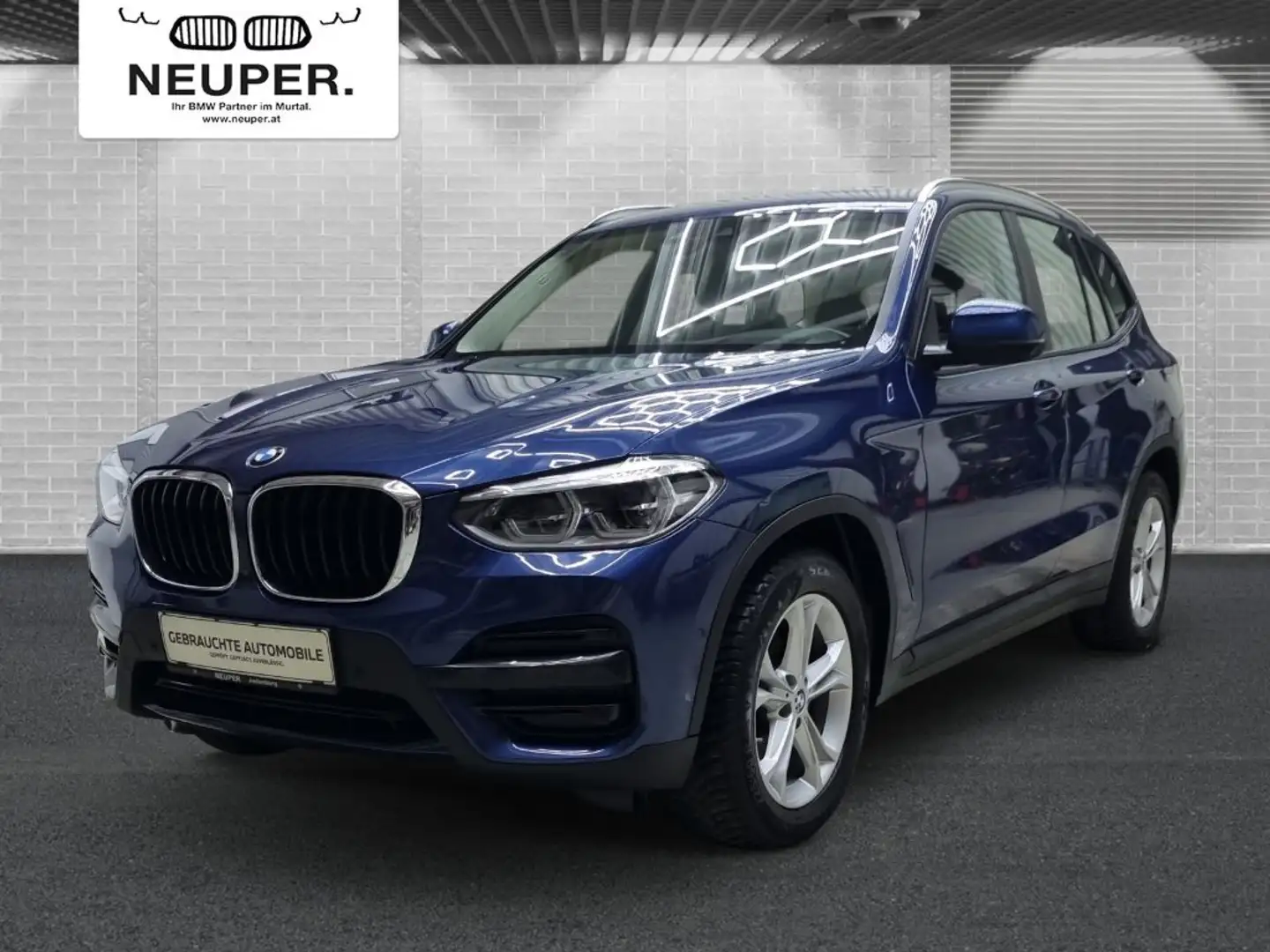 BMW X3 xDrive20d Blau - 1