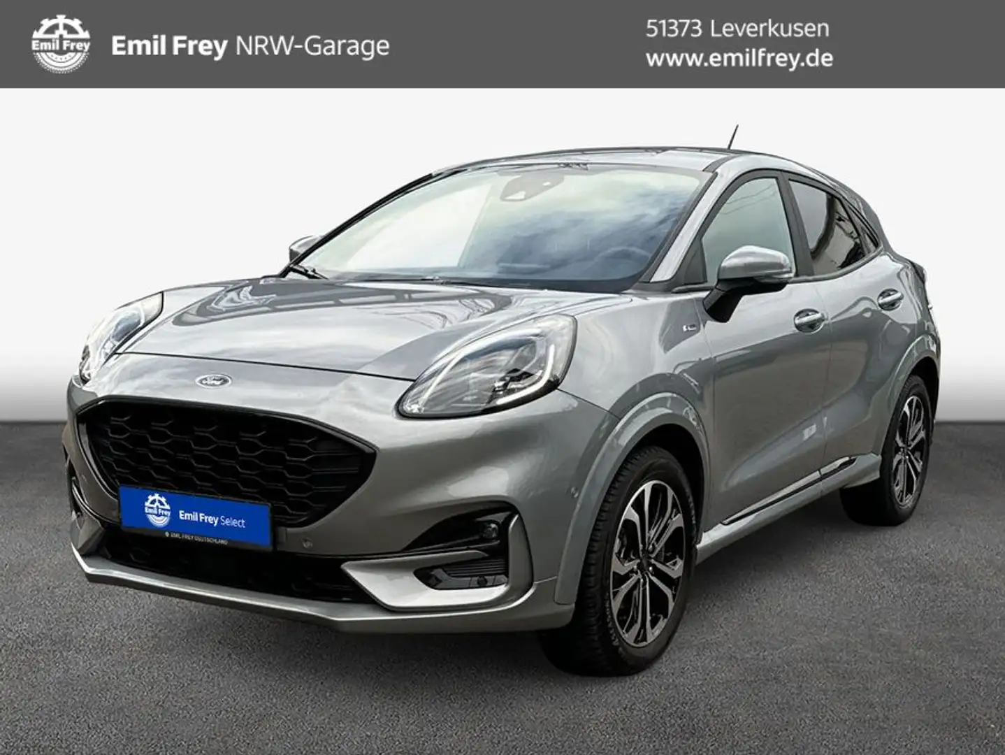 Ford Puma 1.0 EB Hybrid Aut. ST-LINE, Navi, Shz, Gjr Ezüst - 1