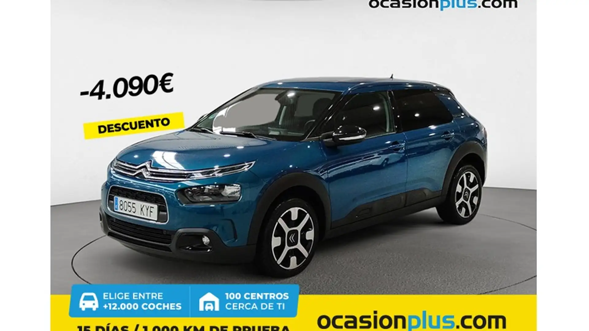 Citroen C4 Cactus 1.2 PureTech S&S Shine EAT6 110 Azul - 1