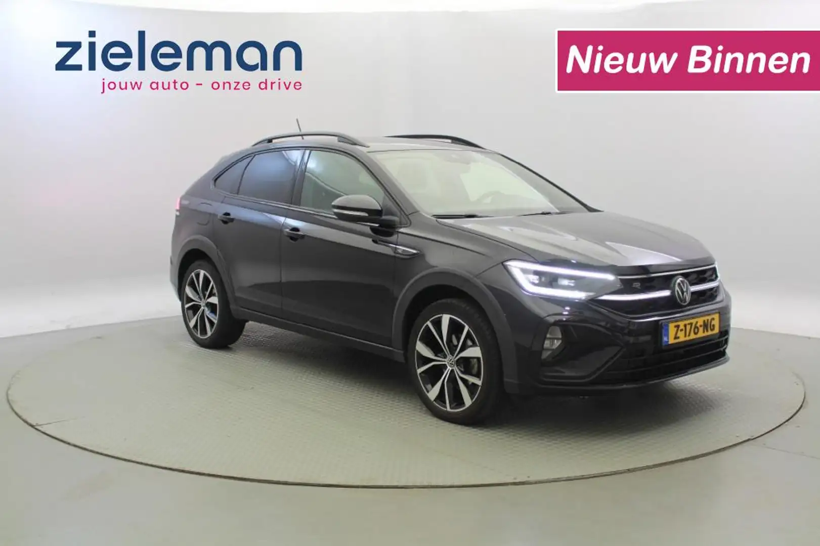 Volkswagen Taigo 1.5 TSI R-Line Automaat - Carplay, Camera, Beats, Zwart - 1