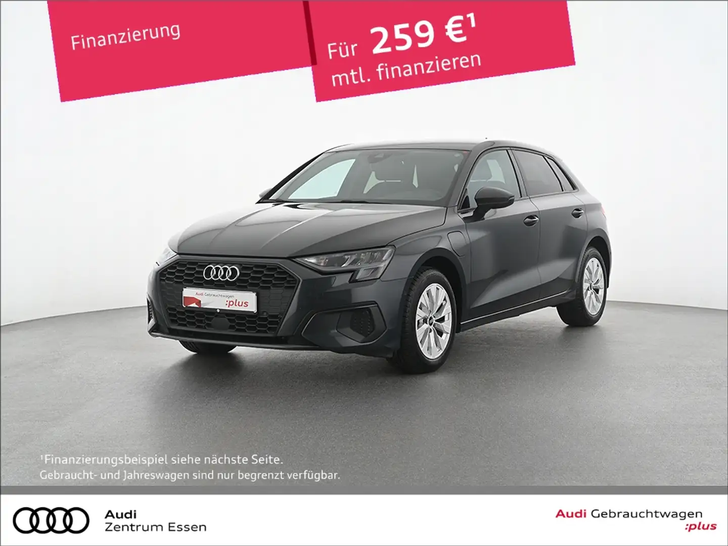 Audi A3 Sportback 40 TFSI e S-TRONIC LED NAV PLUS SHZ   PD Grau - 1