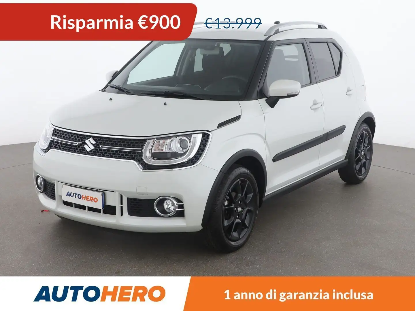 Suzuki Ignis 1.2 DualJet SHVS Top MHEV Bianco - 1