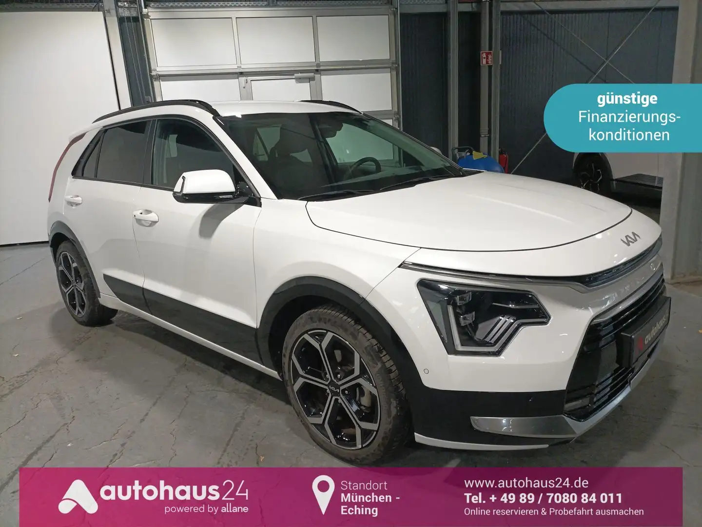 Kia Niro 1.6 PHEV Spirit LED|Navi|Kamera|ACC|HUD Weiß - 1