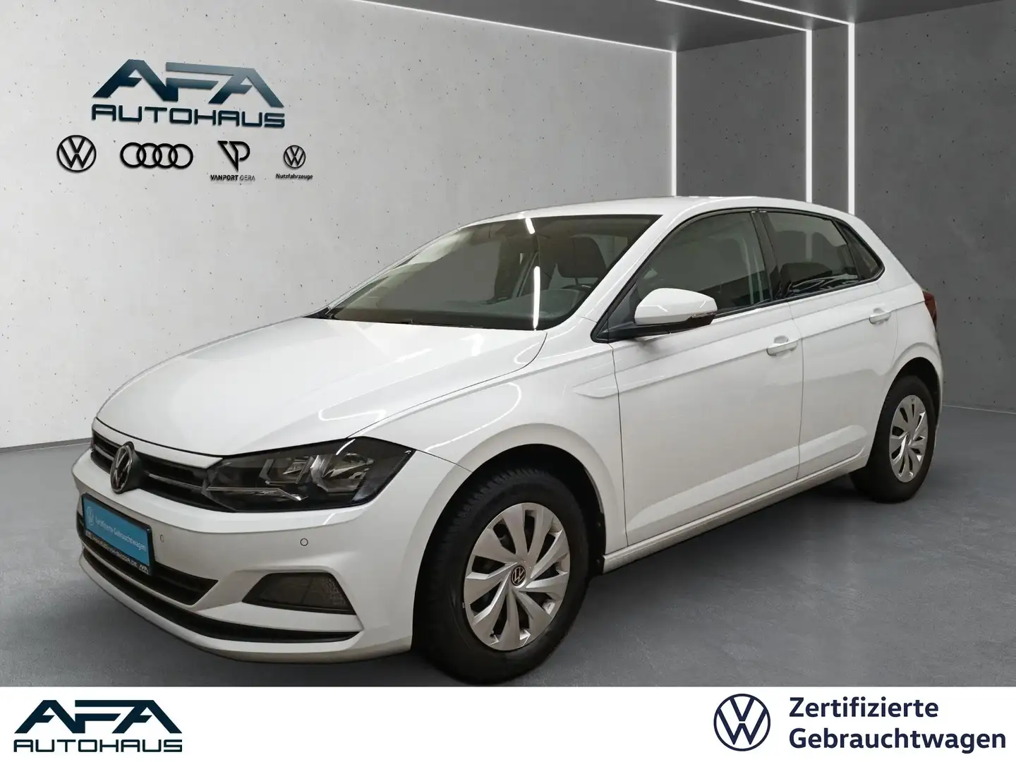 Volkswagen Polo 1.0 Comfortline GRA*SHZ*PDC*KlimaAut. Wit - 1